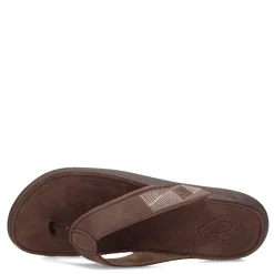 Flip Flops*OluKai Men's , Tuahine Sandal Wood