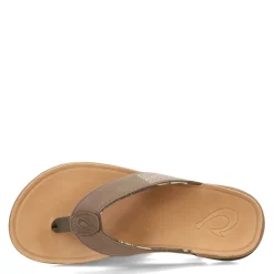 Sandals*OluKai Men's , Tuahine Sandal Hunter/Golden Sand