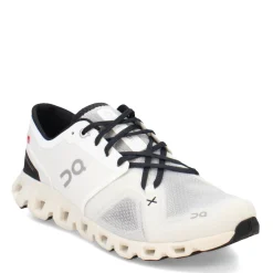 Running*ON Running Men's , Cloud X 3 Running Shoe Ivory/Black