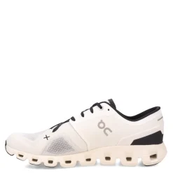 Running*ON Running Men's , Cloud X 3 Running Shoe Ivory/Black