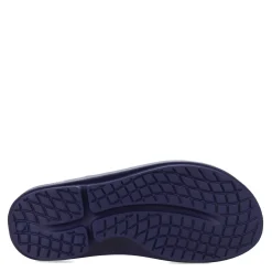 Sandals*OOFOS Men's , OOahh Slide Sandal Navy
