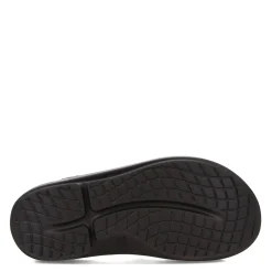 Sandals*OOFOS Men's , OOahh Sport Slide Sandal Black/White