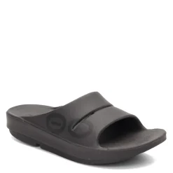 Sandals*OOFOS Men's , OOahh Sport Slide Black Matte