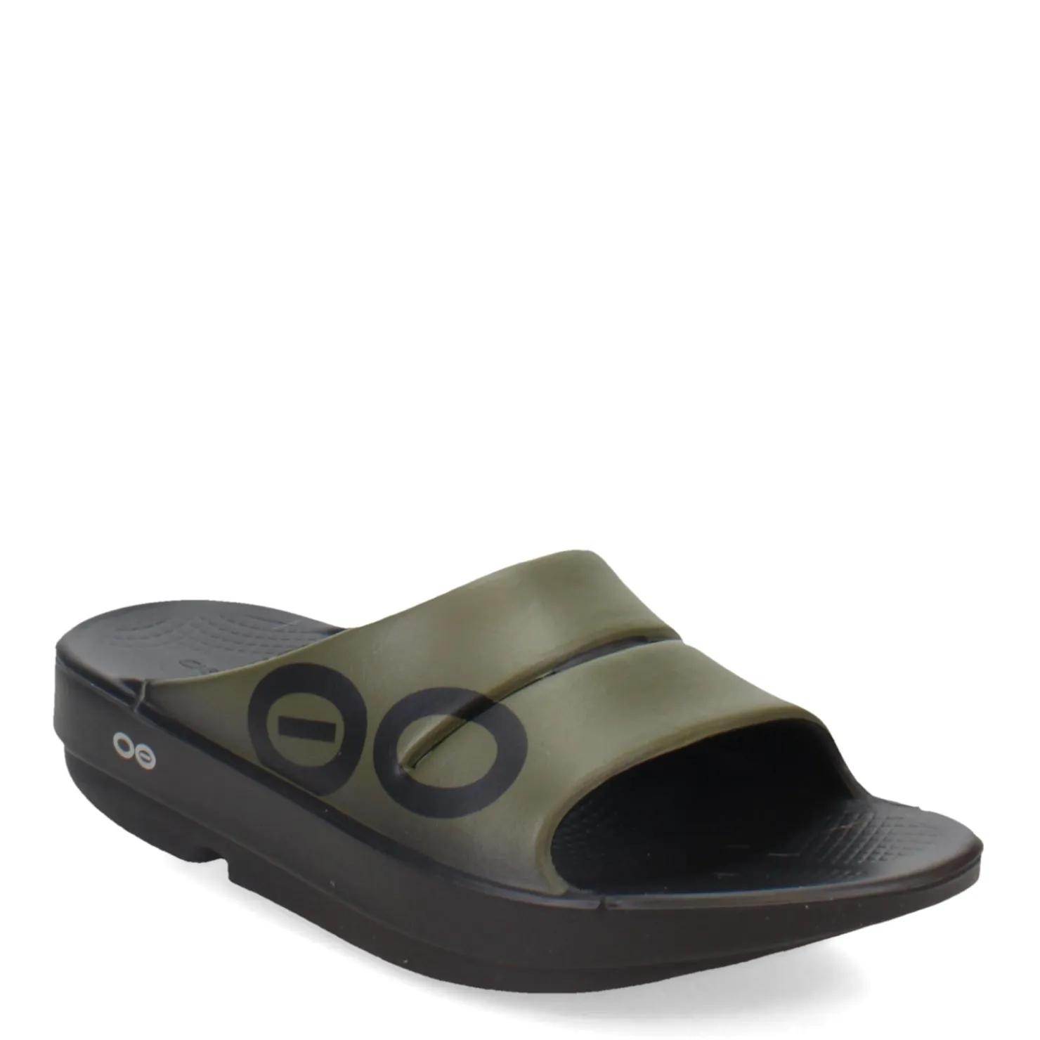 Sandals*OOFOS Men's , OOahh Sport Slide Sandal Tactical Green