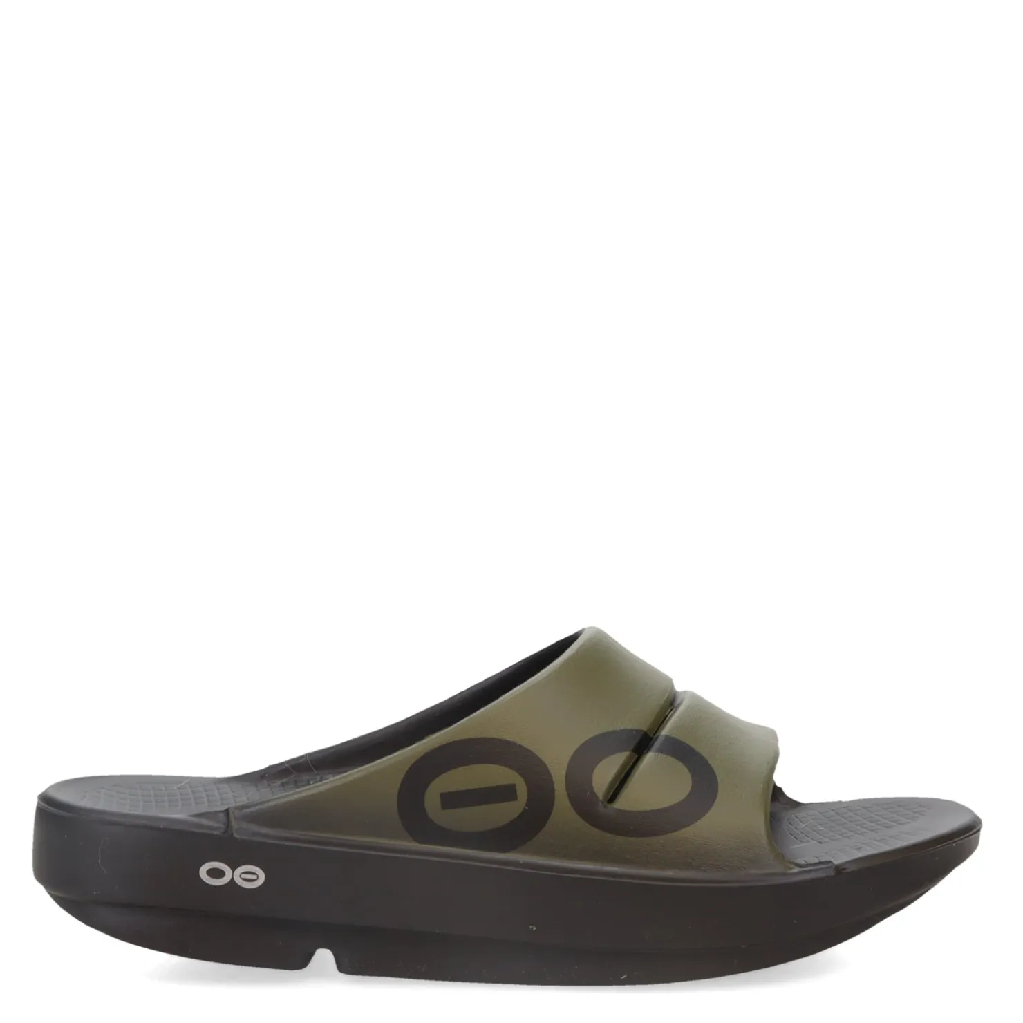 Sandals*OOFOS Men's , OOahh Sport Slide Sandal Tactical Green