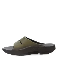 Sandals*OOFOS Men's , OOahh Sport Slide Sandal Tactical Green