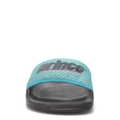 Sandals*Prince Men's , Prism Slide Teal Black