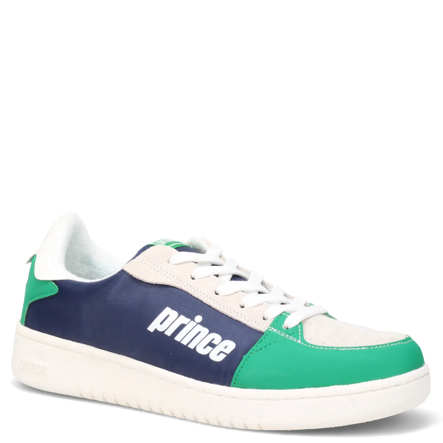 Sneakers & Athletics*Prince Men's , Vintage Cup Benjo Sneaker Navy Green