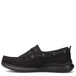 Boat Shoes*Propet Men's , Viasol Lace Boat Shoe Black