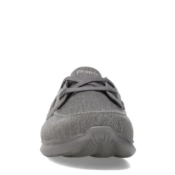 Boat Shoes*Propet Men's , Viasol Lace Boat Shoe Gray