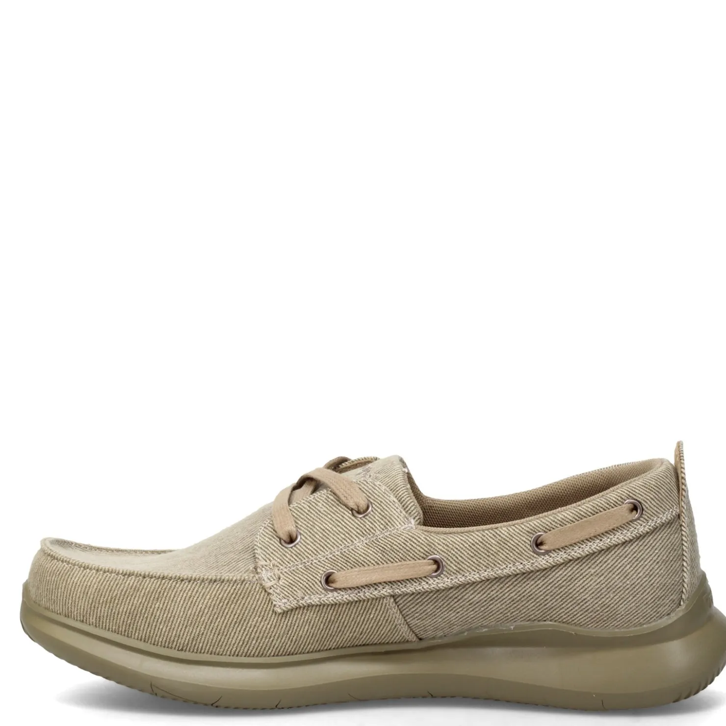 Loafers*Propet Men's , Viasol Lace Boat Shoe Tan