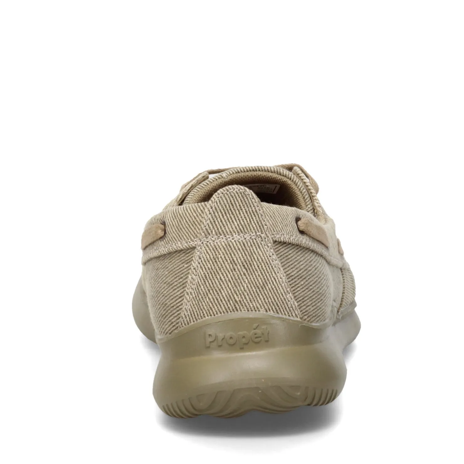 Loafers*Propet Men's , Viasol Lace Boat Shoe Tan