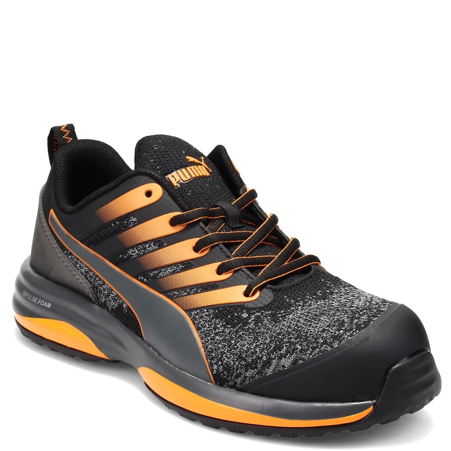 Work & Safety*Puma Safety Men's Puma, Charge Low Work Shoe Black Orange