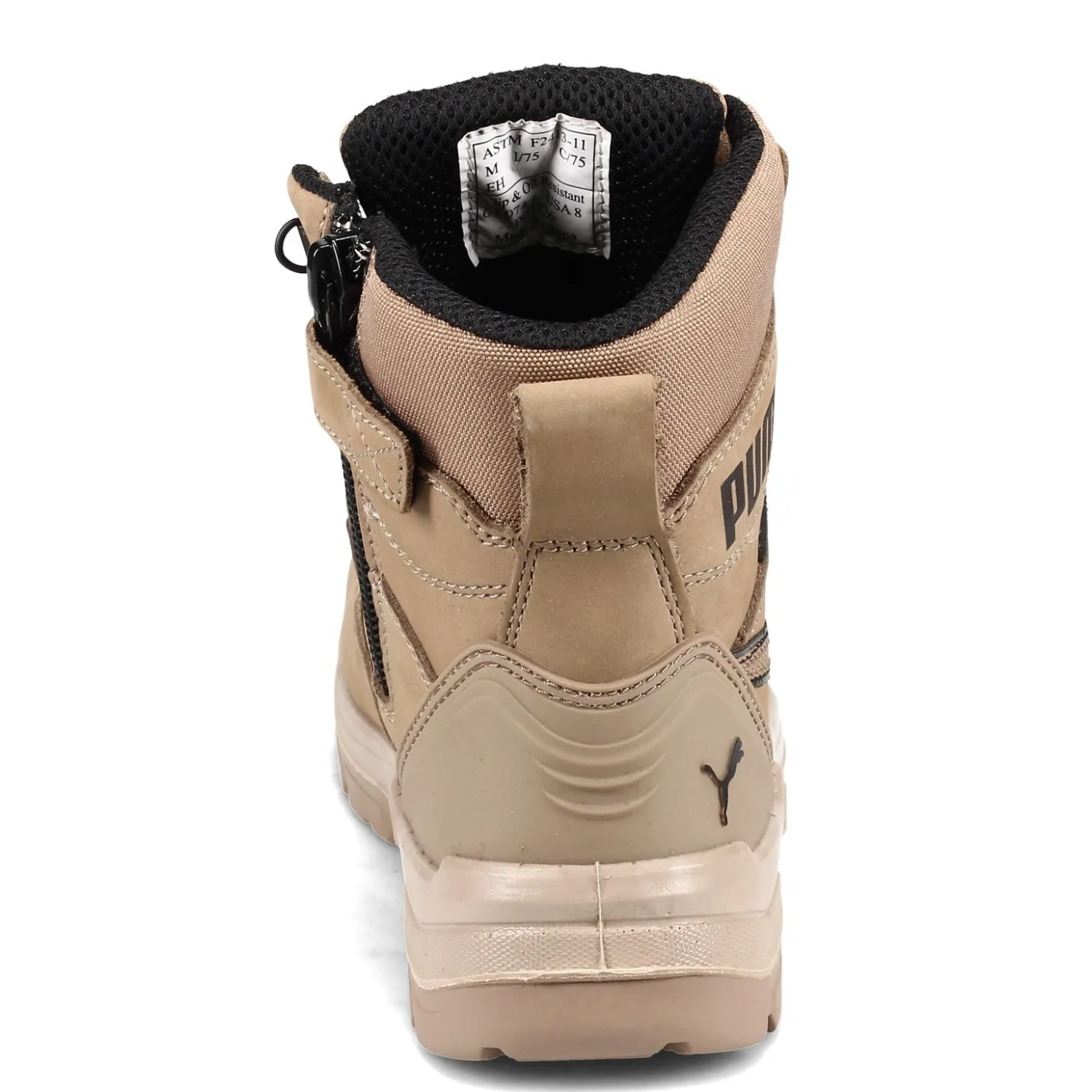 Boots*Puma Safety Men's Puma, Conquest 7 Inch CTX Waterproof Boot Stone