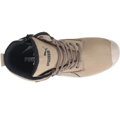 Boots*Puma Safety Men's Puma, Conquest 7 Inch CTX Waterproof Boot Stone