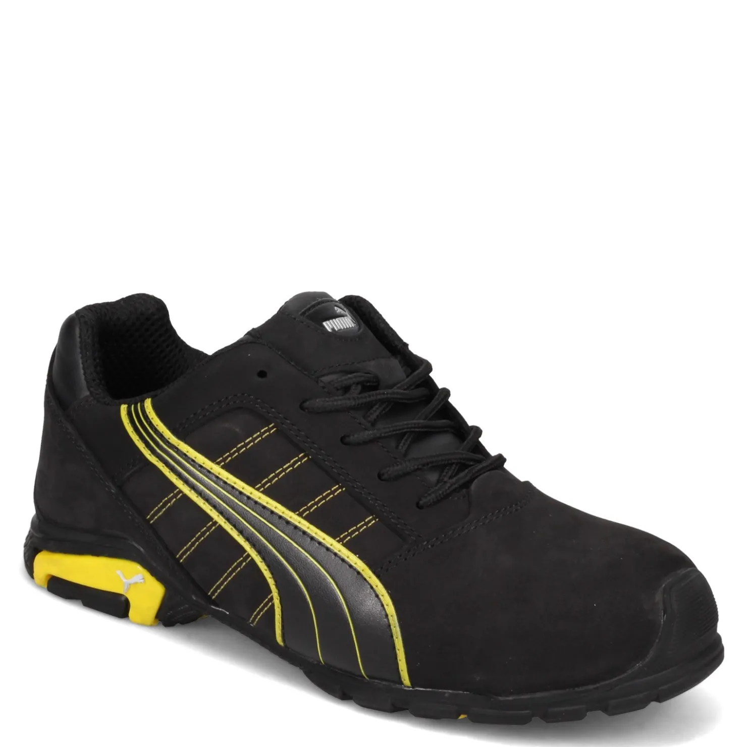 Sneakers & Athletics*Puma Safety Men's , Amsterdam Low Work Shoe Black