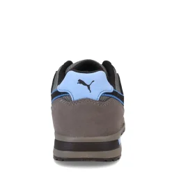 Work & Safety*Puma Safety Men's , Frontside Low Work Shoe Grey Blue
