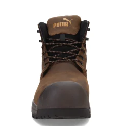 Boots*Puma Safety Men's , Granite HD MT Mid Comp Toe Boot Brown