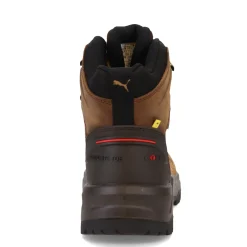 Boots*Puma Safety Men's , Iron HD Mid Comp Toe Boot Brown