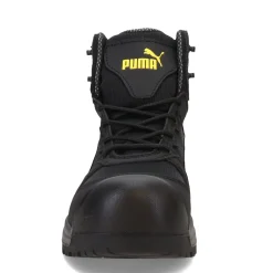 Boots*Puma Safety Men's , Rock HD Mid Comp Toe Boot Black