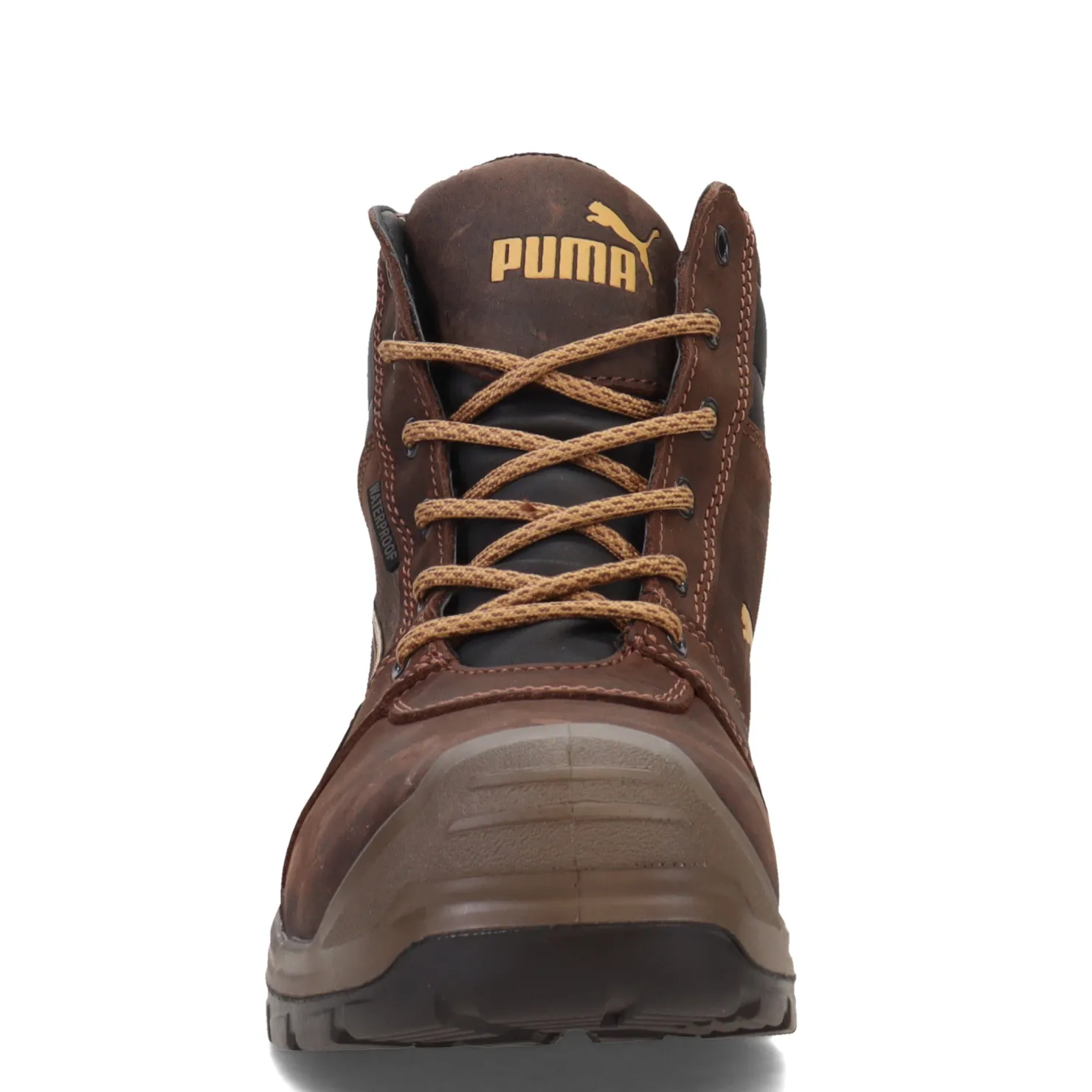 Boots*Puma Safety Men's PUMA, Safety Tornado 6in Soft Toe Boot Brown