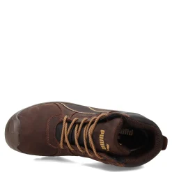 Boots*Puma Safety Men's PUMA, Safety Tornado 6in Soft Toe Boot Brown