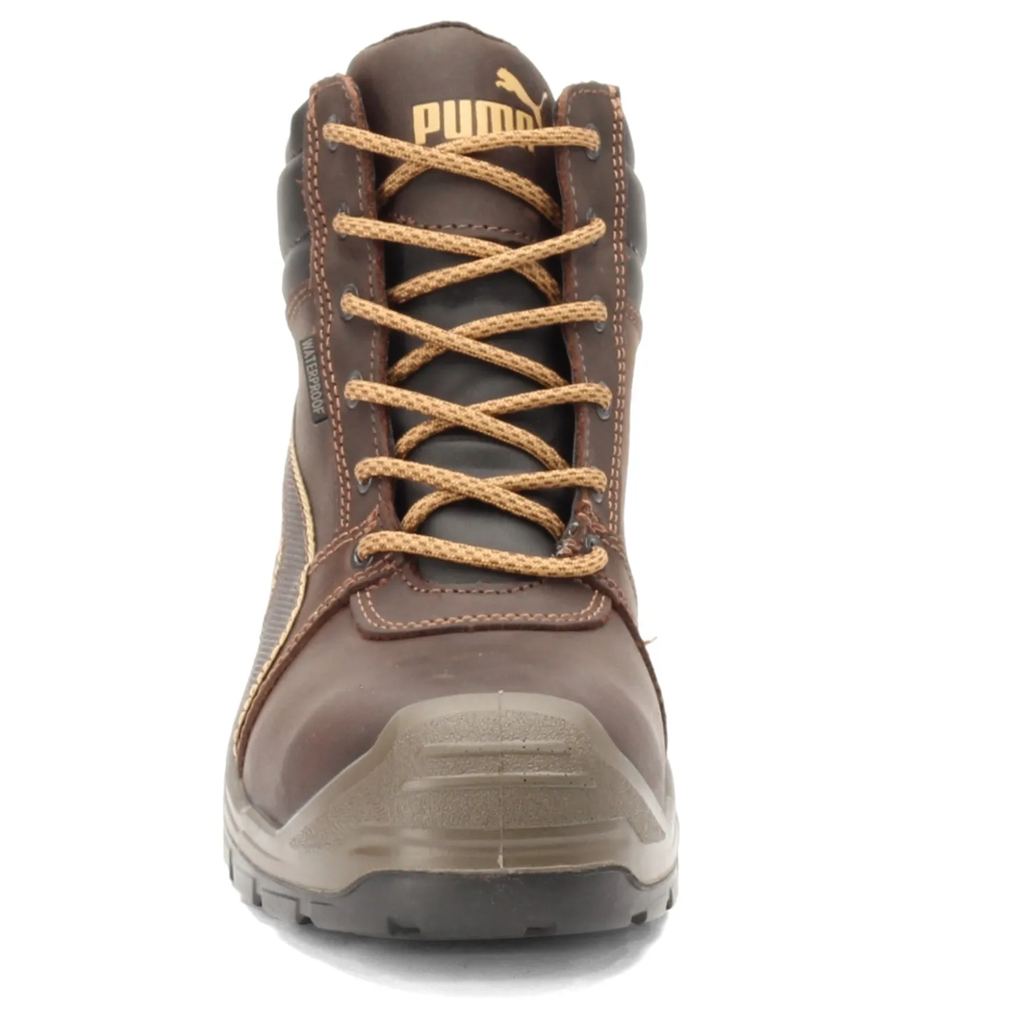 Boots*Puma Safety Men's Puma, Tornado CTX Mid Boot Brown