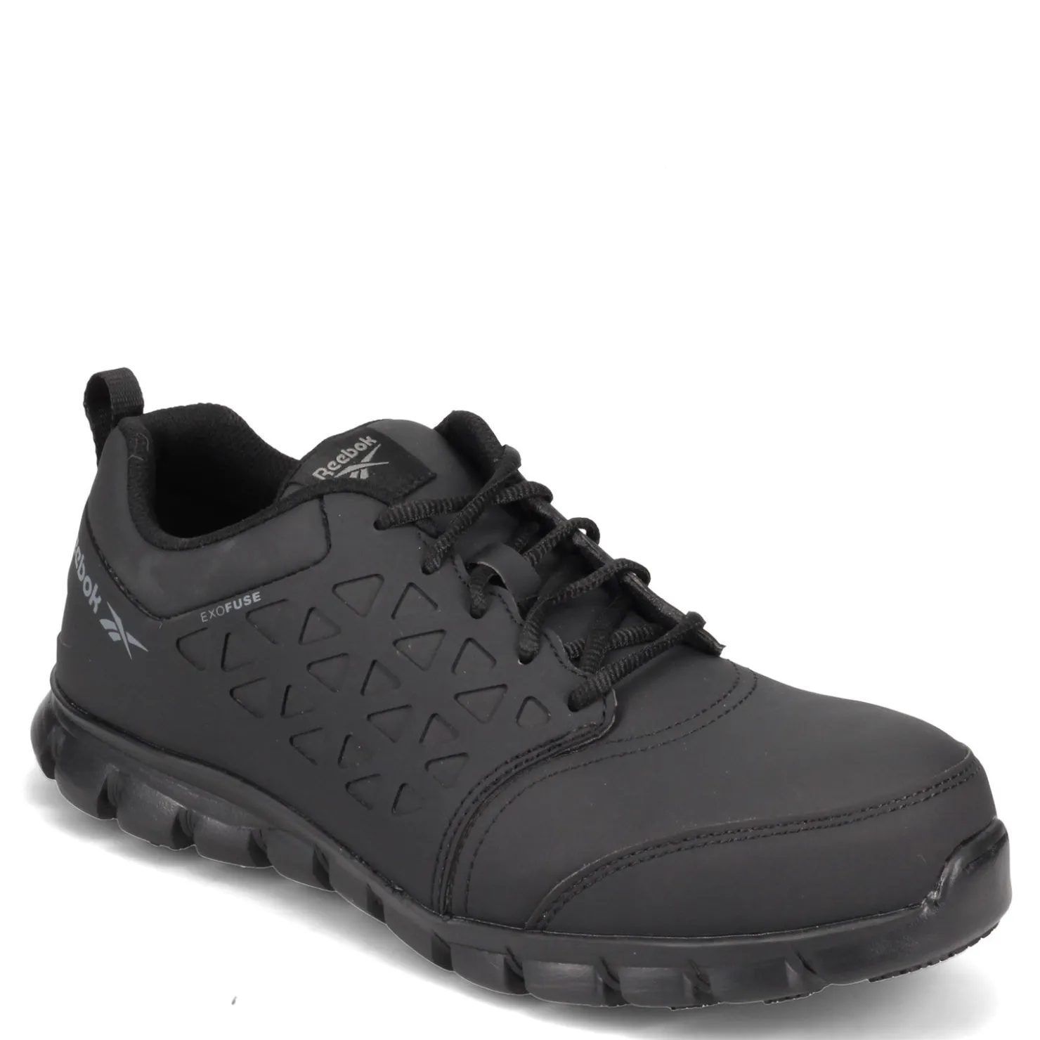 Work & Safety*Reebok Work Men's , Sublite Cush Exofuse Work Shoe Black