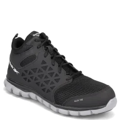 Boots*Reebok Work Men's , Sublite Cush Mid Boot Black