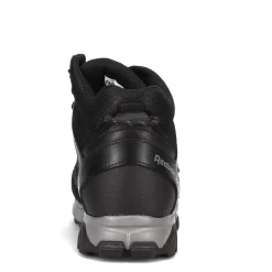 Boots*Reebok Work Men's , Trail Grip Mid Waterproof Black