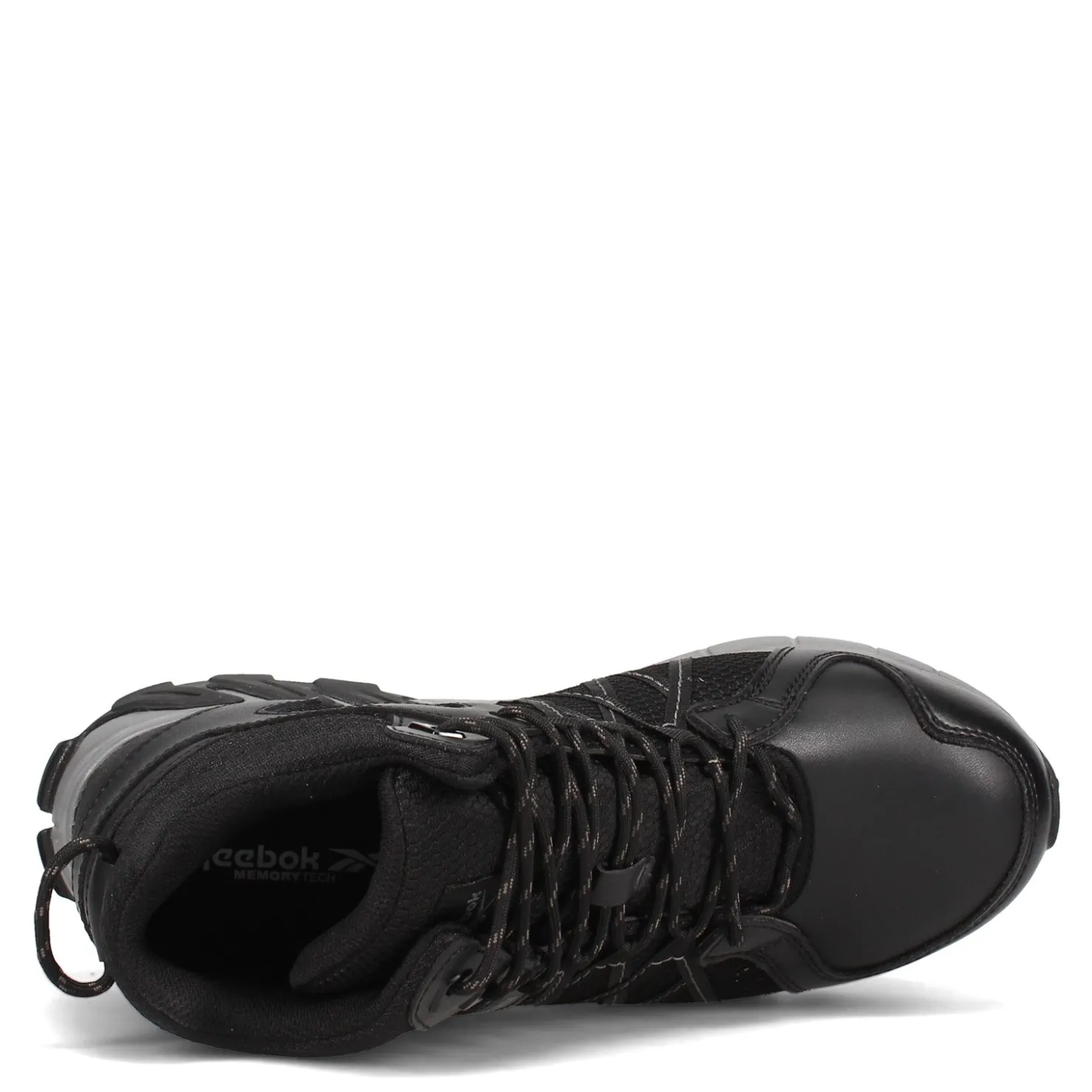 Boots*Reebok Work Men's , Trail Grip Mid Waterproof Black