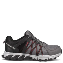 Work & Safety*Reebok Work Men's , Trail Grip Low Work Shoe Grey Black
