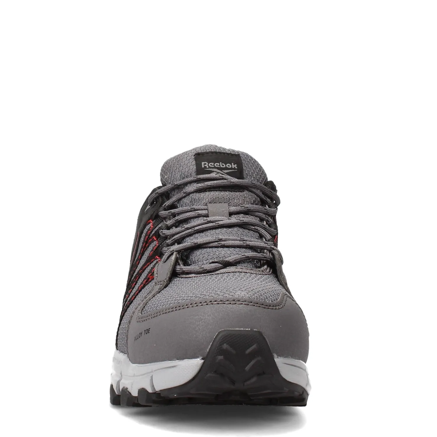 Work & Safety*Reebok Work Men's , Trail Grip Low Work Shoe Grey Black