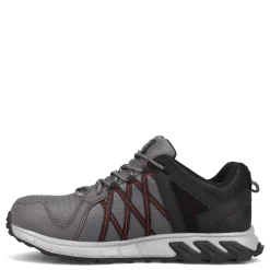Work & Safety*Reebok Work Men's , Trail Grip Low Work Shoe Grey Black