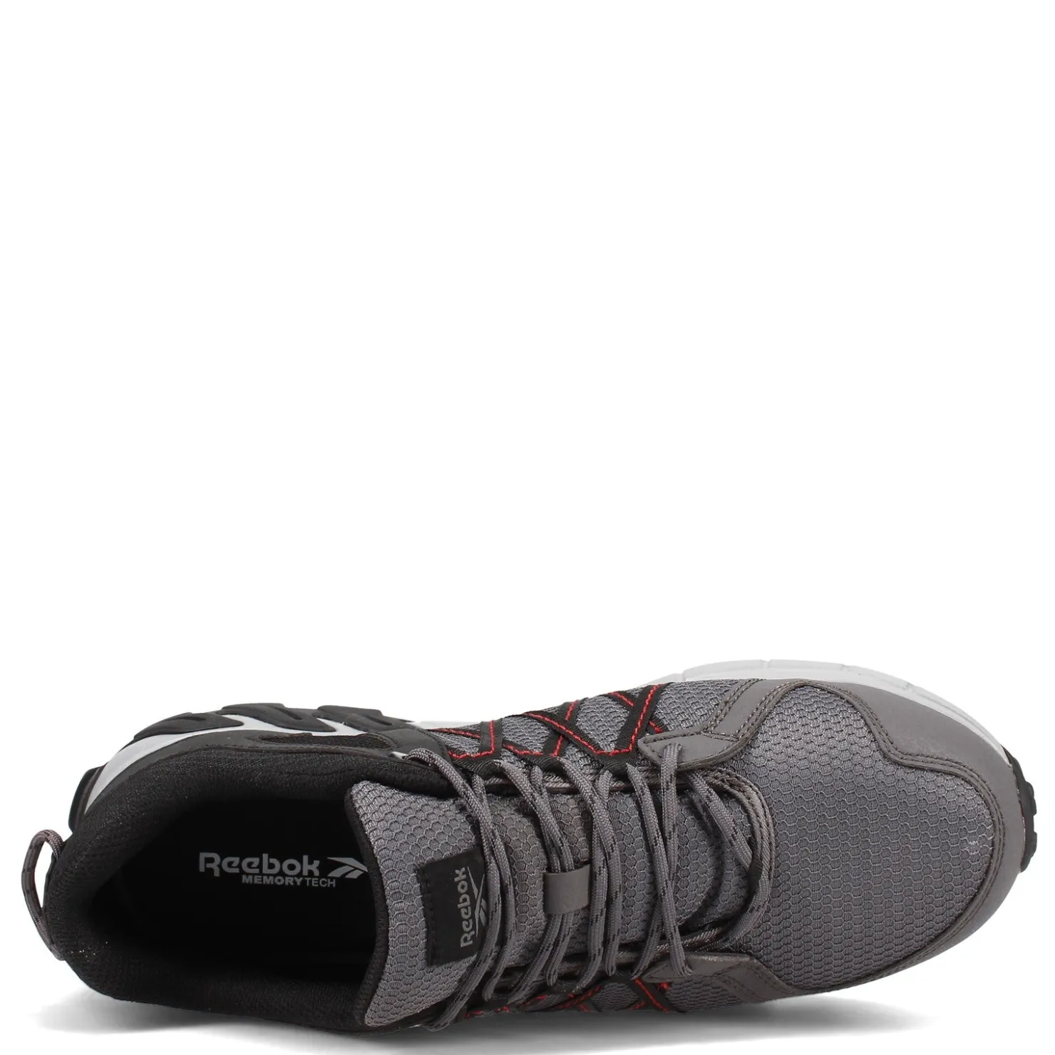 Work & Safety*Reebok Work Men's , Trail Grip Low Work Shoe Grey Black