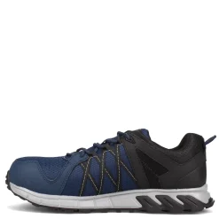 Work & Safety*Reebok Work Men's , Trail Grip Low Work Shoe Navy/Black/Grey