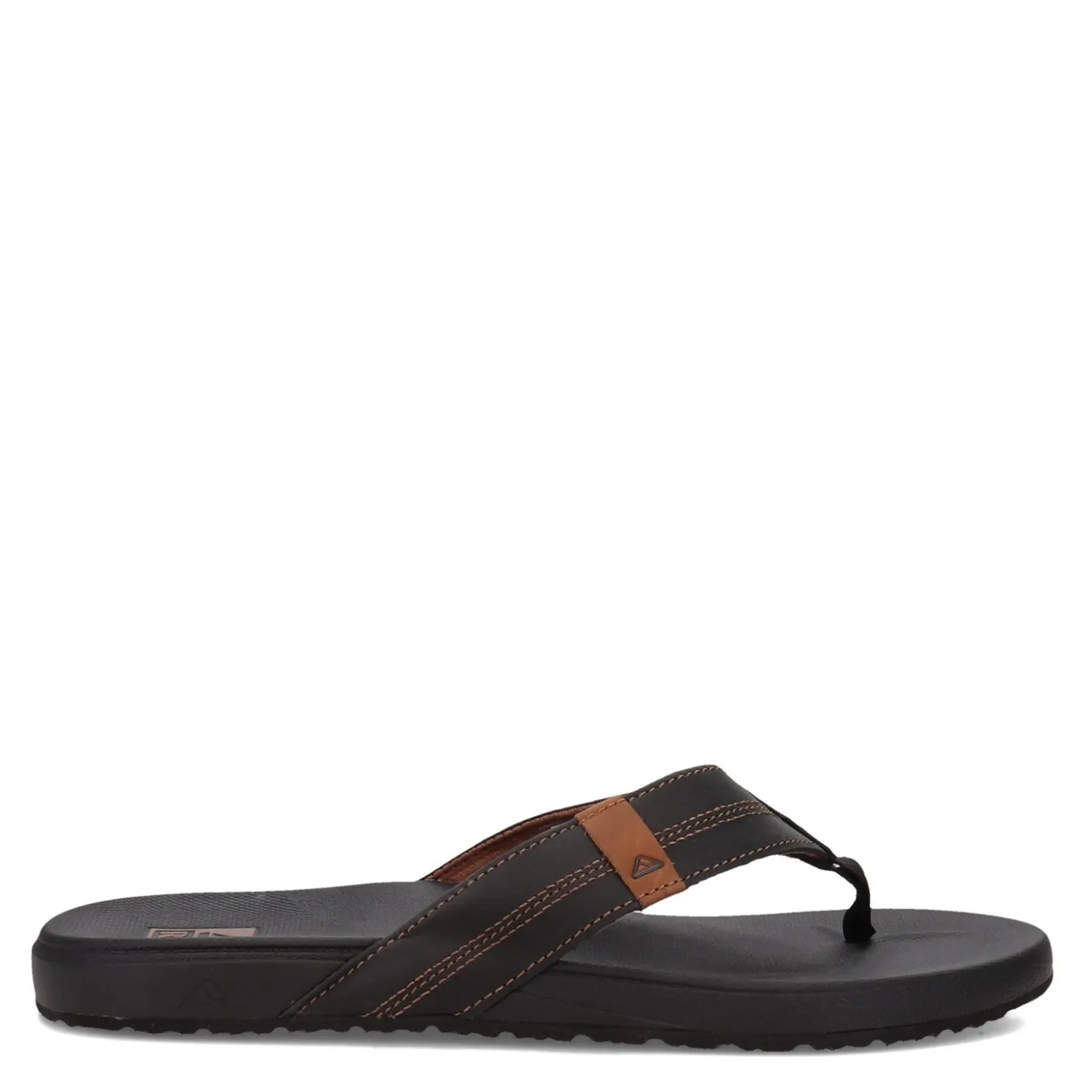 Flip Flops*Reef Men's , Cushion Bounce Flip-Flop Coffee/Black