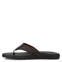 Flip Flops*Reef Men's , Cushion Bounce Flip-Flop Coffee/Black