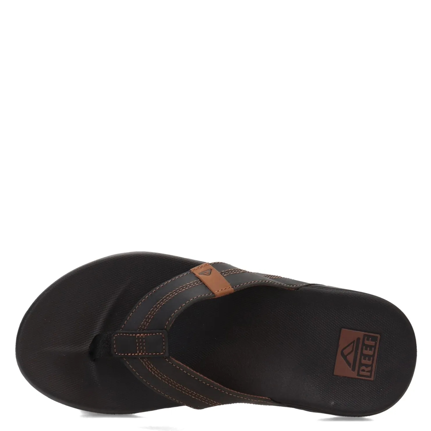 Flip Flops*Reef Men's , Cushion Bounce Flip-Flop Coffee/Black