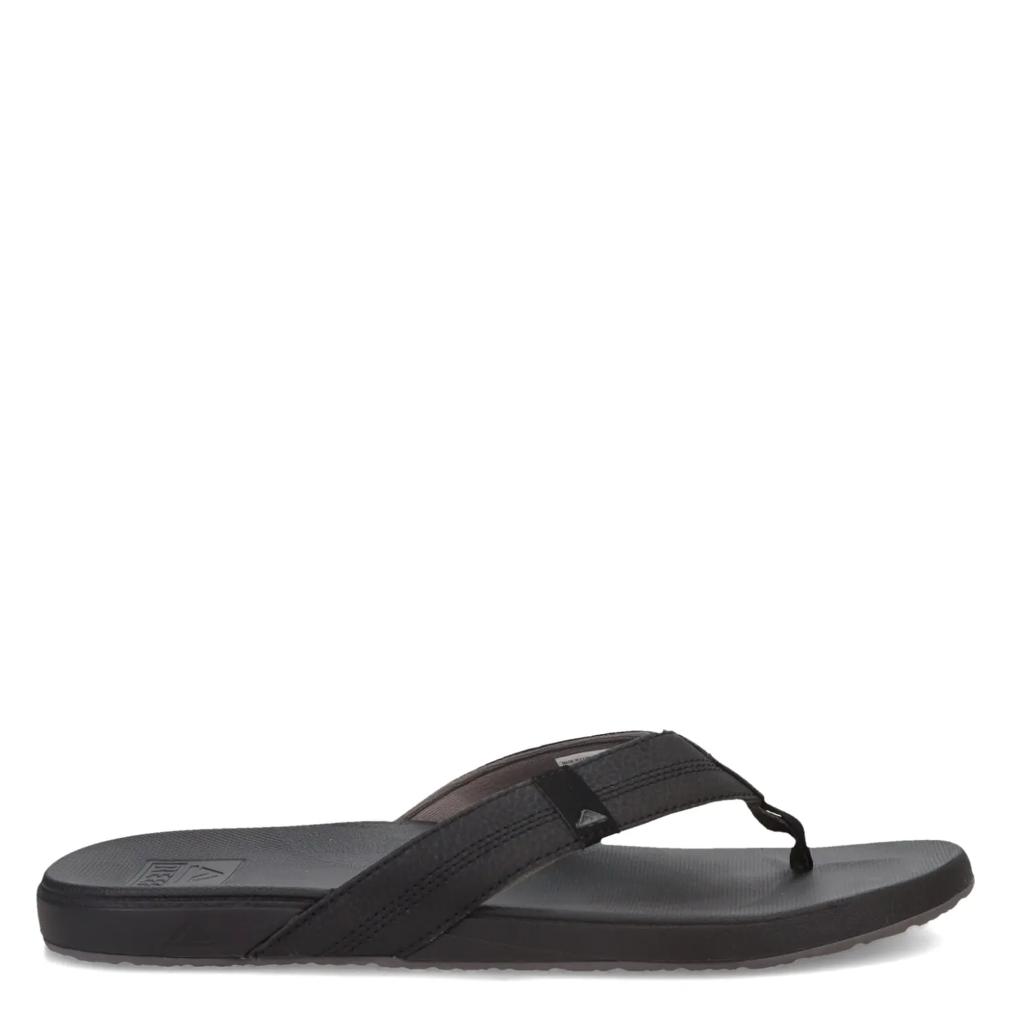 Flip Flops*Reef Men's , Cushion Bounce Thong Sandal Black
