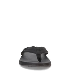 Flip Flops*Reef Men's , Cushion Bounce Thong Sandal Black