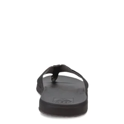 Flip Flops*Reef Men's , Cushion Bounce Thong Sandal Black