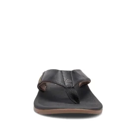 Sandals*Reef Men's , Santa Ana Sandal Black