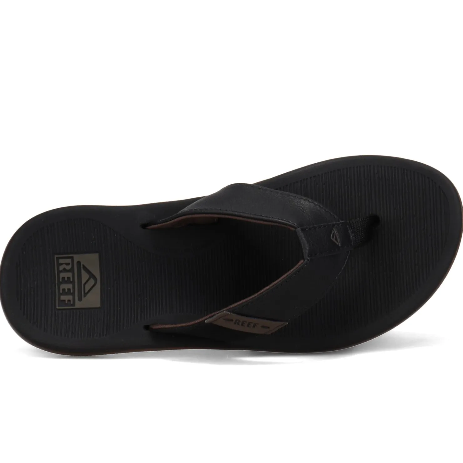 Sandals*Reef Men's , Santa Ana Sandal Black