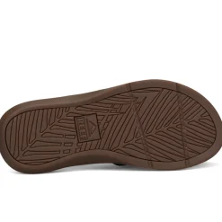 Sandals*Reef Men's , Santa Ana Sandal Black