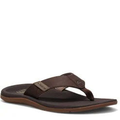 Sandals*Reef Men's , Santa Ana Sandal Brown