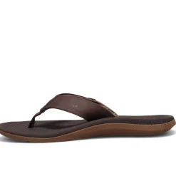 Sandals*Reef Men's , Santa Ana Sandal Brown