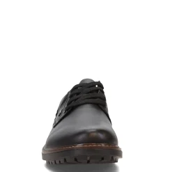 Oxfords*Rieker Men's , Plain Toe WP Oxford Black