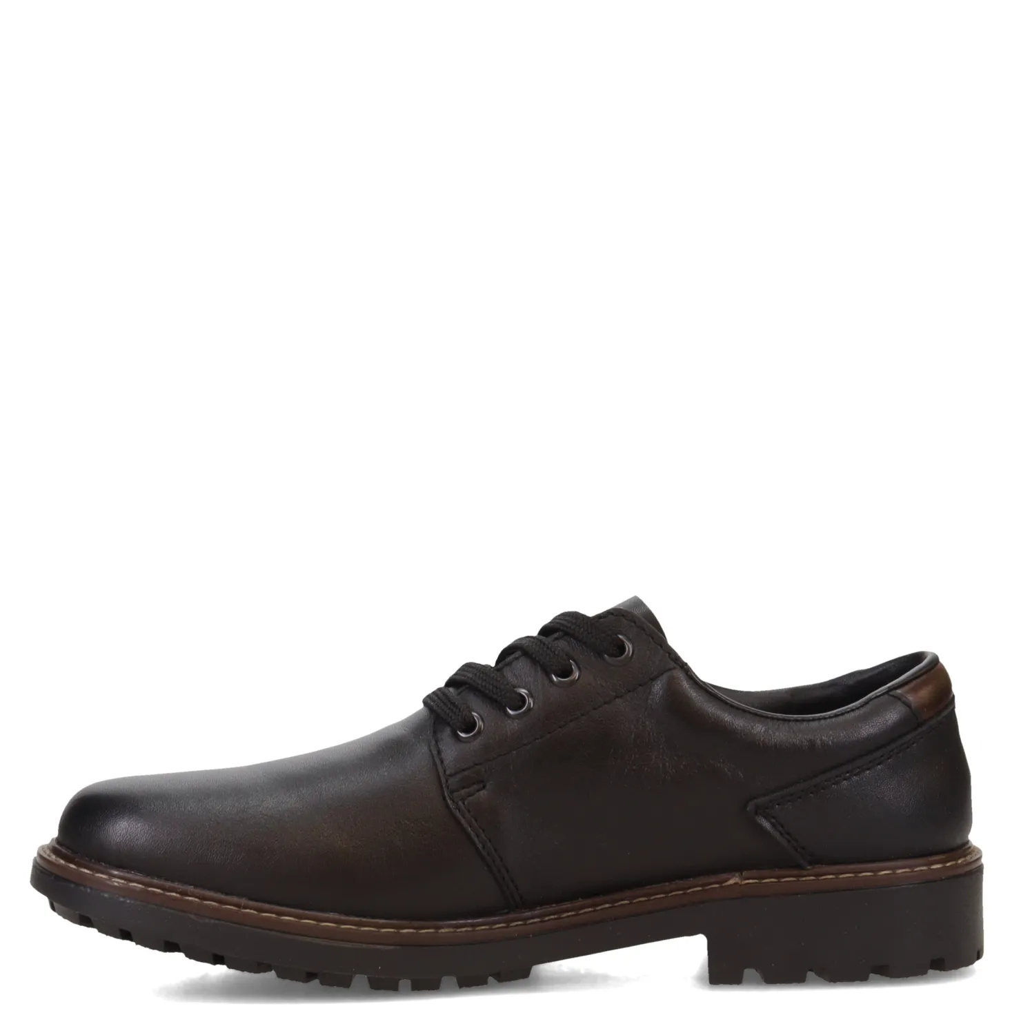 Oxfords*Rieker Men's , Plain Toe WP Oxford Black