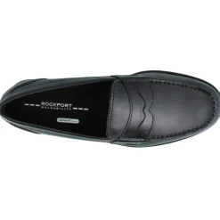 Loafers*Rockport Men's , Classic Penny Loafer Black